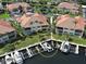 Waterfront home with private boat dock and serene canal access for boating and watersport enthusiasts at 2590 Tarpon Cove Dr # 811, Punta Gorda, FL 33950