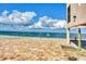 Backyard outdoor shower and ocean view at 2700 N Beach Rd # B205, Englewood, FL 34223