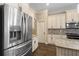 Gourmet kitchen with stainless steel appliances and granite countertops at 2758 Morrietta Ln, North Port, FL 34286