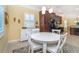 Kitchen with modern appliances and a breakfast nook, perfect for casual dining at 278 Crystal River Dr, Englewood, FL 34223