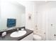 Bathroom with granite vanity and shower/tub combination at 3929 Cape Haze Dr # 101, Rotonda West, FL 33947