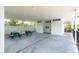Spacious, covered picnic area featuring multiple picnic tables and nearby restrooms at 3929 Cape Haze Dr # 101, Rotonda West, FL 33947