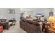 Comfortable living area showcasing neutral walls, stylish decor and an open layout at 500 Green Dolphin S Dr, Placida, FL 33946