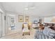 Bright living room with views to other rooms, and modern furnishings at 500 Green Dolphin S Dr, Placida, FL 33946