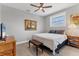 A cozy bedroom offers soft natural light at 565 Green Dolphin S Dr, Placida, FL 33946