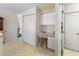 Functional office nook with built-in desk and storage, maximizing space and convenience at 9064 Bantry Bay Blvd, Englewood, FL 34224