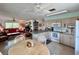 Spacious kitchen flowing into the living area, providing an open and inviting space for entertaining guests and Gathering at 9270 Little Gasparilla Is, Placida, FL 33946
