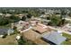 A high-angle view of the property, showcasing its position within a residential neighborhood at 10116 Melanie Ave, Englewood, FL 34224