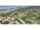 Aerial community view near the water showing the building's location at 1730 Manasota Beach Rd # 204, Englewood, FL 34223