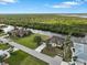 Aerial view of a single-Gathering home with direct access to the water at 2295 Chilcote Ter, Port Charlotte, FL 33981