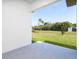 View of backyard from covered patio at 482 Sunset N Rd, Rotonda West, FL 33947