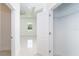 Bright main bedroom featuring a ceiling fan, a closet, and natural light at 482 Sunset N Rd, Rotonda West, FL 33947