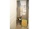 Image of a Carrier 5kW 30 Amp electric furnace with a clean air filter leaning against it at 5009 Skyview Ln, Bradenton, FL 34211