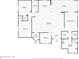 Detailed floor plan layout showcasing the bedrooms, living areas, and bathrooms at 530 Spaniards Rd, Placida, FL 33946