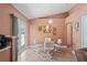 Cozy breakfast nook with sliding glass doors at 5510 Moongate Rd, Spring Hill, FL 34606