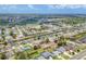 Expansive aerial view of the residential neighborhood with canal access at 59 White Marsh Ln, Rotonda West, FL 33947