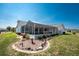Well-maintained yard with lush landscaping, offering a peaceful and serene outdoor environment at 7048 Inland St, Englewood, FL 34224