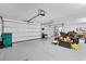 Clean, organized garage with two car capacity and convenient access to tools and equipment at 8127 Consul St, Port Charlotte, FL 33981