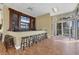 Elegant bar area with ample seating, perfect for socializing and enjoying refreshments at 8411 Placida Rd # 404, Placida, FL 33946