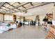 Spacious garage interior providing ample storage and parking space for vehicles at 1040 Caples St, Englewood, FL 34223