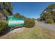 Sign for Lemon Bay Park and Environmental Center, located in Englewood, Florida at 1040 Caples St, Englewood, FL 34223