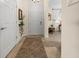 Inviting foyer with tile flooring and tasteful decor, providing a warm welcome at 10521 Amberjack Way # 303, Englewood, FL 34224