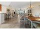 Spacious open floor plan features stylish living and dining areas with stunning views of the outdoors at 10521 Amberjack Way # 303, Englewood, FL 34224