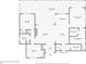Layout of a home highlighting the living room, bedrooms, bathrooms, and kitchen at 15610 Staunton Cir, Port Charlotte, FL 33981