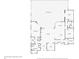 Detailed floor plan showcases the layout of the home with a large primary bedroom and a screened pool and patio at 204 W Pine Valley Ln, Rotonda West, FL 33947