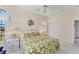 Charming bedroom with plenty of natural light, ceiling fan, and ample closet space at 285 Spaniards Rd, Placida, FL 33946