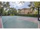 A fenced sport court for recreational use at 8228 Villa Grande Ct, Sarasota, FL 34243