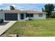 Well-kept home with a spacious yard, complemented by a screened-in entrance at 11029 Vanessa Ave, Englewood, FL 34224