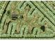 Aerial view of property with golf course and community layout featuring street names and course fairway at 15 Bunker Pl, Rotonda West, FL 33947