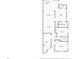 Detailed floor plan showcasing the layout of the home, including the kitchen, bedrooms, bathrooms, and living areas at 1640 Atares # 23, Punta Gorda, FL 33950