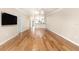 Bright, open living area with hardwood floors, featuring seamless flow and modern amenities at 1640 Atares # 23, Punta Gorda, FL 33950