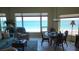 Bright condo living space boasting serene ocean views and beach access at 1760 Gulf Blvd # 511, Englewood, FL 34223