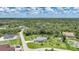 Gorgeous aerial view of a home with lush greenery at 196 Lecturn St, Port Charlotte, FL 33954