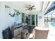 Inviting lanai with comfortable seating, ideal for relaxation and outdoor enjoyment at 262 Rotonda N Blvd, Rotonda West, FL 33947