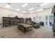 A community library provides a comfortable reading space with books and seating at 3207 Village Ln, Port Charlotte, FL 33953