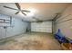 Spacious garage with ample storage space and a clean, functional layout at 55 Mark Twain Ln, Rotonda West, FL 33947
