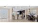 Open concept living space and kitchen, ideal for entertaining at 576 Box Elder Ct, Englewood, FL 34223