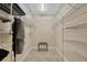 Walk-in closet with wire shelving at 576 Box Elder Ct, Englewood, FL 34223