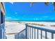 Spectacular Gulf view from the property steps onto the pristine white sand beach, ready for sun and fun at 7554 Palm Island S Dr # 1813, Placida, FL 33946