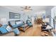Spacious living room with open floor plan and ocean views, blending comfort and coastal living at 7554 Palm Island S Dr # 1813, Placida, FL 33946