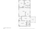 Explore this detailed floor plan featuring three bedrooms, two baths, living room, kitchen, dining and lanai at 1730 Bluebird Ln, Englewood, FL 34224