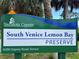 Sign for South Venice Lemon Bay Preserve at 6200 Osprey Road, Venice at 1733 Belvidere Rd, Englewood, FL 34223