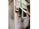 Electrical panel box mounted to the exterior of a home at 2911 Novus St, Sarasota, FL 34237