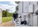 Modern pool equipment setup with pumps, filters, and controls, ensuring efficient pool maintenance at 39 Pine Valley Ct, Rotonda West, FL 33947