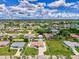 Aerial view: lush lawns and beautiful neighborhood at 7218 Darlington St, Englewood, FL 34224