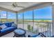 Covered patio with ocean view at 7486 Palm Island Dr # 2413, Boca Grande, FL 33921